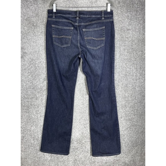 Vintage Casion Jeans Womens Size 12 Stretch‎ Blue Denim Bootcut Pockets - Picture 2 of 8